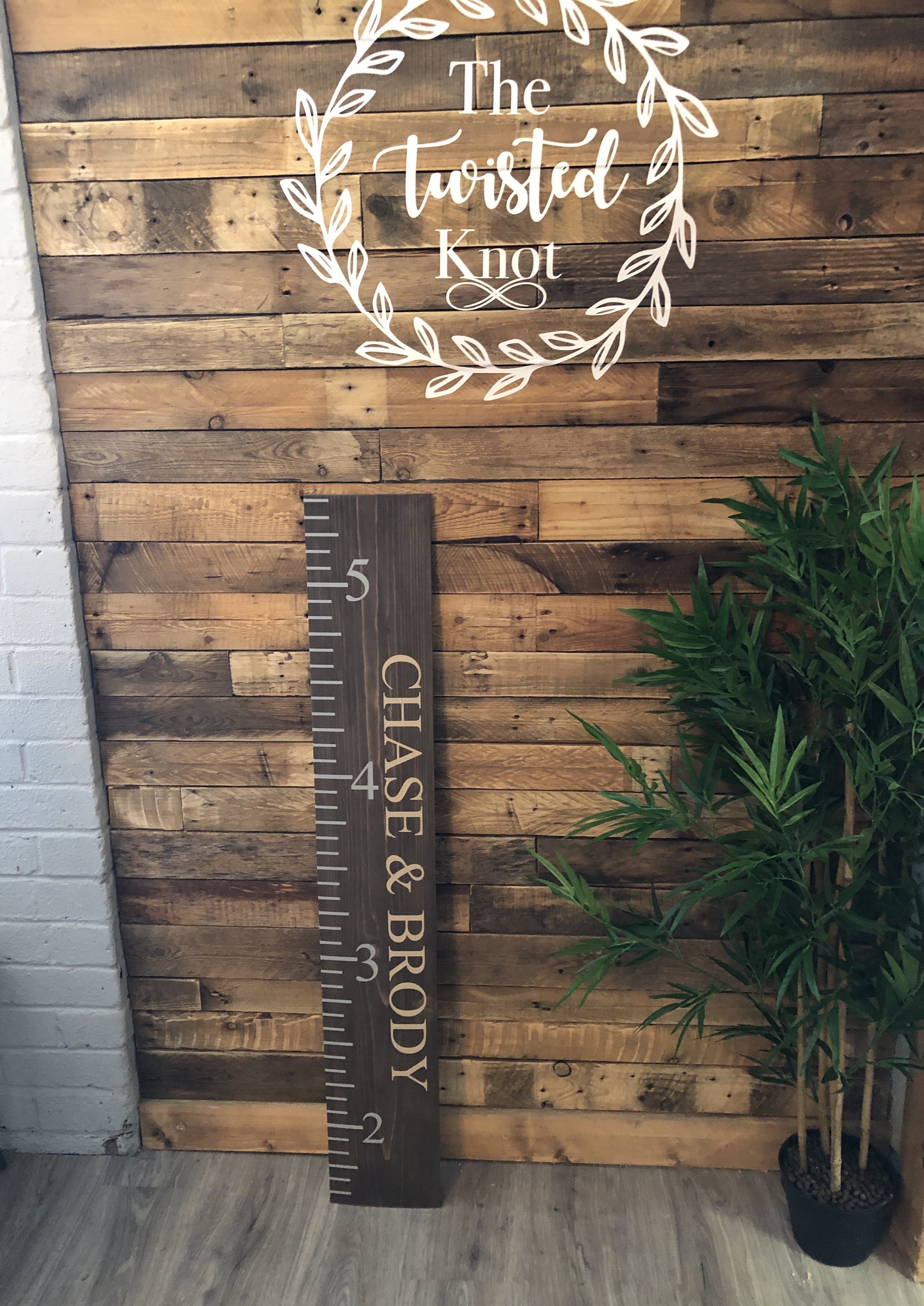 Giant Height Ruler Solid Pine Board 4ft x 20cm - 2 - £45
