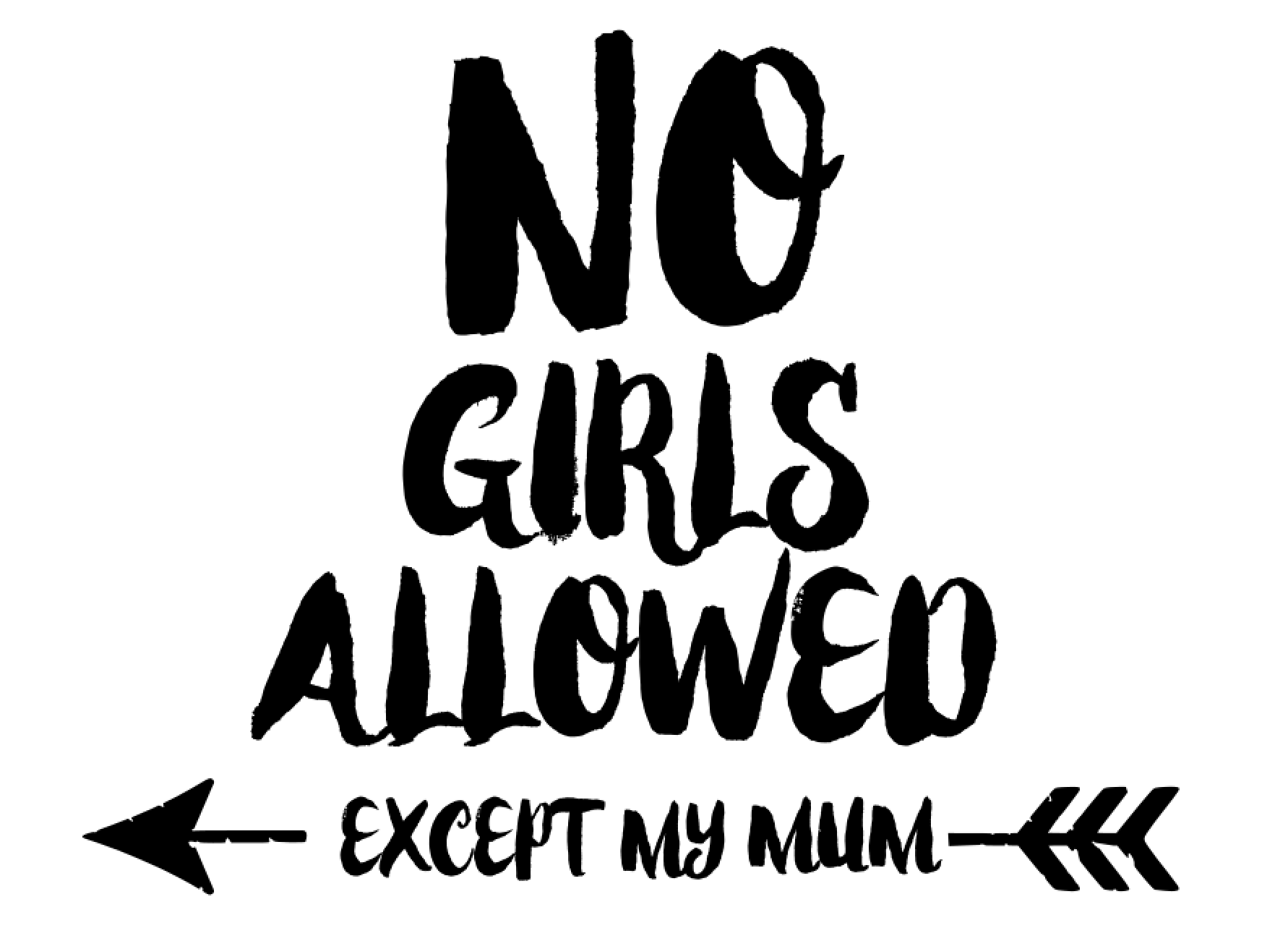 27 No Girls Allowed