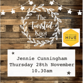 Jennie Cunningham Thursday 28th November 10.30am